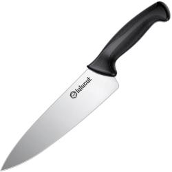 Couteau de Chef lulucut Premiumcut Lame Acier X50CrMoV15 Satin&eacute;e 20,32 cm Manche TPR Noir LL0201B08