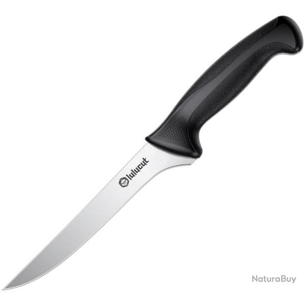 Couteau � D�sosser lulucut Premiumcut Lame Acier X50CrMoV15 Manche TPR Noir LL0501B06