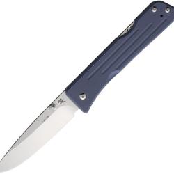 Couteau Pliant Main Street Route 66 Denim Lame Acier CPM-S45VN Drop Point Manche G10 Lockback MMS005