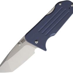 Couteau Pliant Main Street Broadway Denim Lame Acier CPM-S45VN Tanto Manche G10 Lockback MMS010
