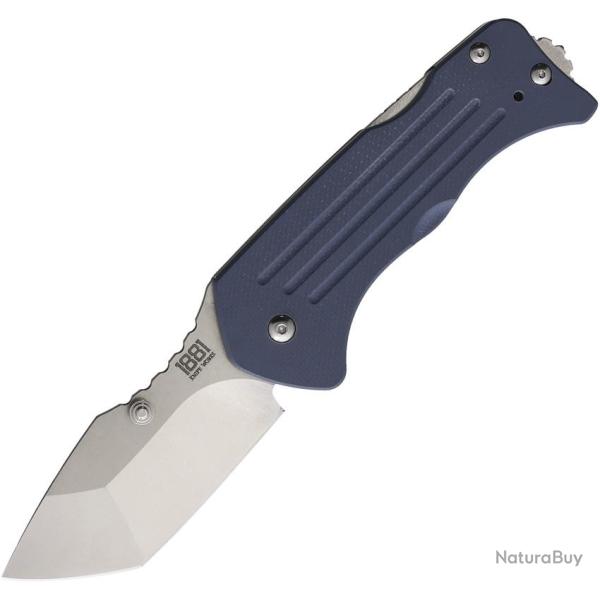Couteau Pliant Main Street Lombard Denim Lame Acier CPM-S45VN Tanto Manche G10 Lockback MMS016
