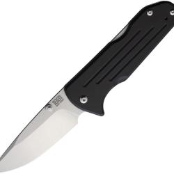 Couteau Pliant Main Street Bourbon Lame Acier CPM-S45VN Drop Point Manche G10 Noir Lockback MMS019