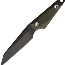 Couteau Fixe Main Street UDT Lame Acier 1095 Manche G10 Vert Olive MMS040