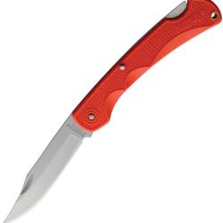 Couteau Pliant Marbles Lame Inox Clip Point Manche Synth&eacute;tique Orange Lockback &Eacute;tui Nylon MR565