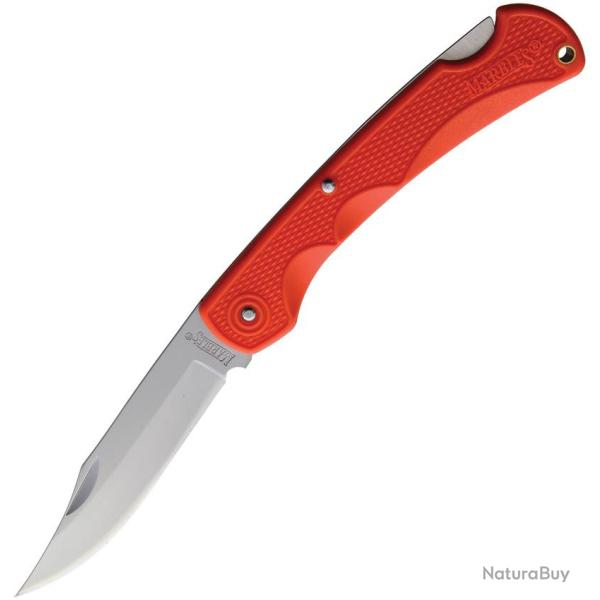 Couteau Pliant Marbles Lame Inox Clip Point Manche Synth�tique Orange Lockback �tui Nylon MR565