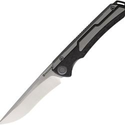 Couteau Maxace Kestrel Ti/CF Lame Acier M390 Manche Fibre de Carbone et Titane Framelock MAXM06D