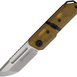 Couteau Pliant Maxace Capsule 2 PEI Lame Acier 10Cr15CoMoV Tanto Linerlock MAXMM272E