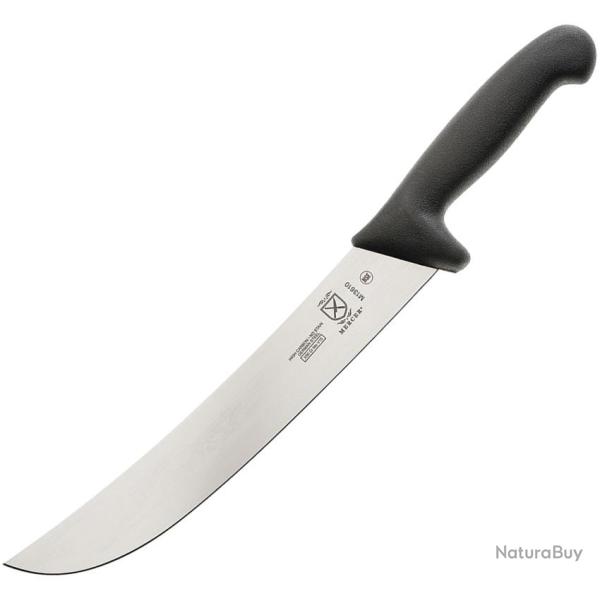 Couteau de Cuisine Mercer BPX Cimiter Lame Acier X50CrMoV15 Manche GRN Noir MCR13610