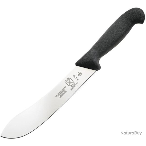 Couteau de Cuisine Mercer BPX Butcher Lame Acier X50CrMoV15 Manche GRN Noir MCR13715