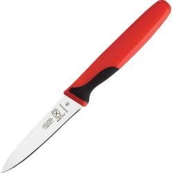 Couteau d'Office Mercer Millennia Lame Acier Satin&eacute;e Rouge MCR23930RDB