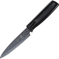Couteau d'Office Mercer Non-Stick Lame Acier Manche ABS Noir &Eacute;tui ABS MCR33910B