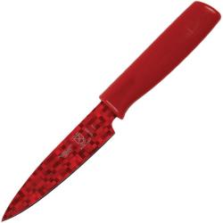 Couteau d'Office Mercer Non-Stick Lame Acier Manche ABS Rouge MCR33912B
