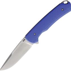 Couteau Pliant MK Knives & Tools Humbler Skyline Lame Acier CPM-MagnaCut Manche G10 Bleu PKMKBP002