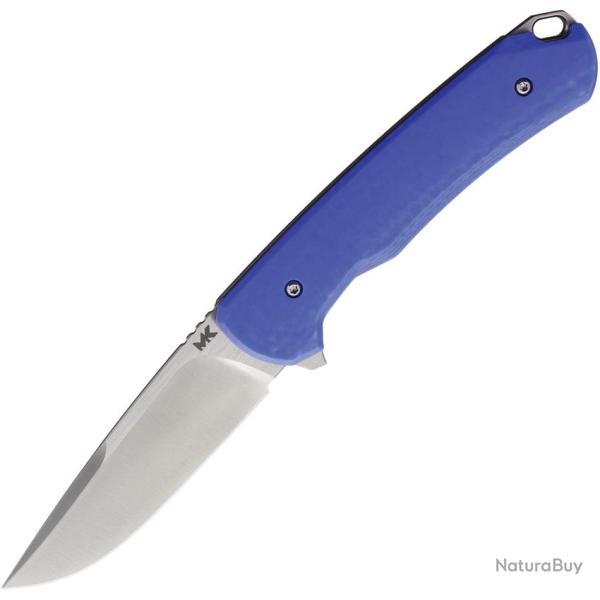 Couteau Pliant MK Knives & Tools Humbler Skyline Lame Acier CPM-MagnaCut Manche G10 Bleu PKMKBP002