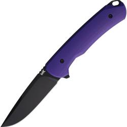 Couteau MK Knives & Tools Humbler Nightberry Lame Acier CPM-MagnaCut Manche G10 Violet PKMKBP003