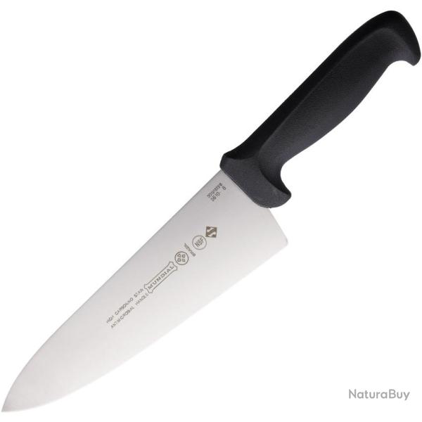 Couteau de Chef Mundial Lame Inox Satin�e 20,32 cm Manche Polypropyl�ne Noir MND56108