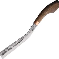 Couteau Fixe My Parang Duku Latok Lame Acier 5160 Manche Bois &Eacute;tui Cuir MYPLTK10