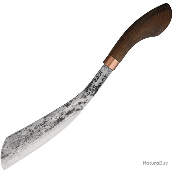 Couteau Fixe My Parang Village Chandong Lame Acier 5160 Manche Bois �tui Nylon MYPVCDG12
