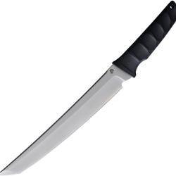 Couteau Fixe North Mountain Blade Tactical Lame Acier Tanto Manche Synth&eacute;tique Noir NMB2413XLO1