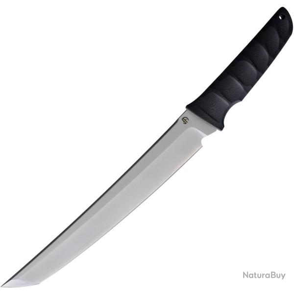 Couteau Fixe North Mountain Blade Tactical Lame Acier Tanto Manche Synth�tique Noir NMB2413XLO1
