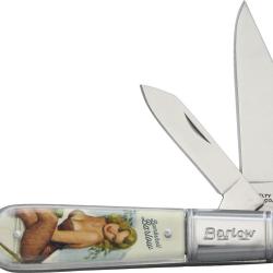 Couteau Pliant Bombshell Barlow Lame Inox Manche Acrylique NV314