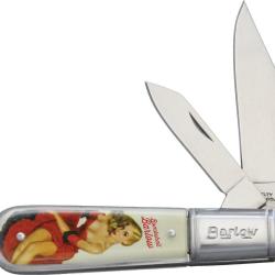 Couteau Pliant Bombshell Barlow Lame Inox Manche Acrylique NV315