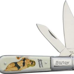 Couteau Pliant Bombshell Barlow Lame Inox Manche Acrylique NV316