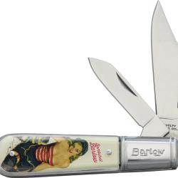 Couteau Pliant Bombshell Barlow Lame Inox Manche Acrylique NV317