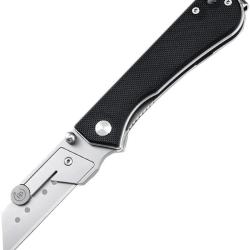 Couteau Pliant NUKNIVES Kumpanter Lame Acier Manche G10 Noir Linerlock NUKU232001