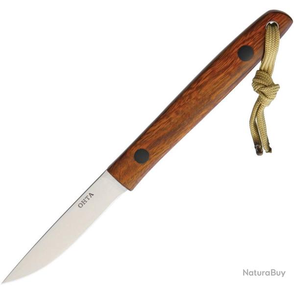 Couteau Fixe Ohta Knives IronWood Lame Acier D2 �tui Cuir OFBSS65