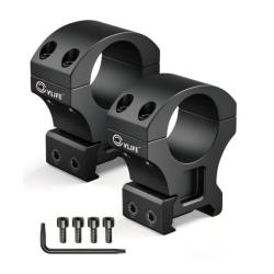 Paire de colliers de montage HAUTS CVLife pour rail Picatinny