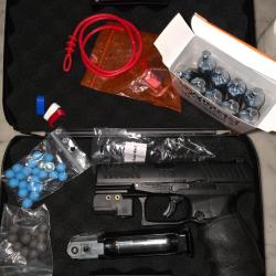 [PACK] Walther PPQ M2 Cal.43 d&eacute;brid&eacute; 10 joules + accessoires , Co2 , billes