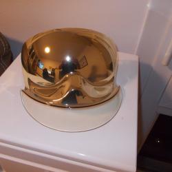 CASQUE POMPIERS F1S " ECRAN FACIAL DORE " MSA/GALLET