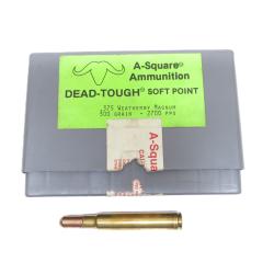 Boite de 10 cartouches calibre 375 Weatherby mag  A Square  300 Gr