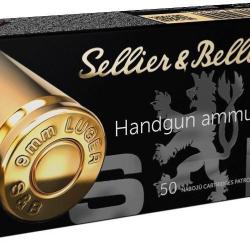 Wahoo ! 1000 Munitions Sellier et Bellot Cal.9x19 124Grs