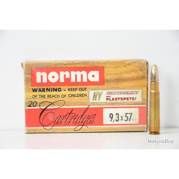 1 Boite de Balles Norma cal. 9,3x57