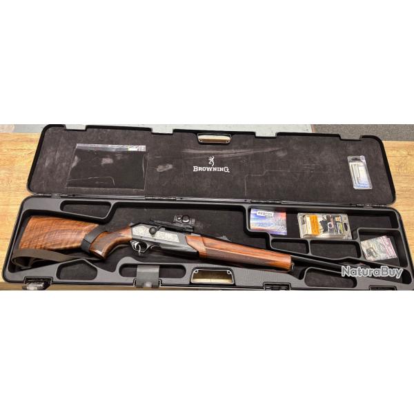 Carabine � culasse lin�aire Browning Maral SF Big Game 30-06 + Point rouge et mallette
