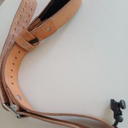 Sangle cuir Gehmann avec cale main pour carabine IUT 50m