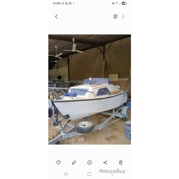 Vend bateau jouandet esturgeon