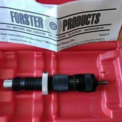 Outil de sertissage microm&eacute;trique FORSTER pour calibre .338 Lapua Magnum.U00127