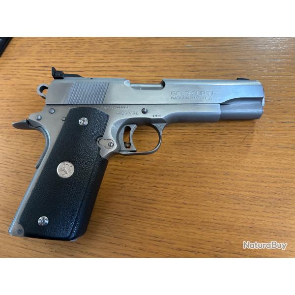 colt 45 gold cup national match  series 80 colt MK lV