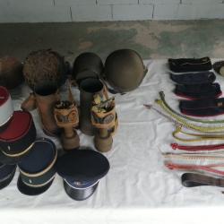 Casques, K&eacute;pi, Calots, Masques &agrave; gaz