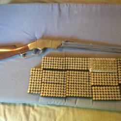 vend fusil Henry 1860  mod&egrave;le trappeur plus 550 munitions