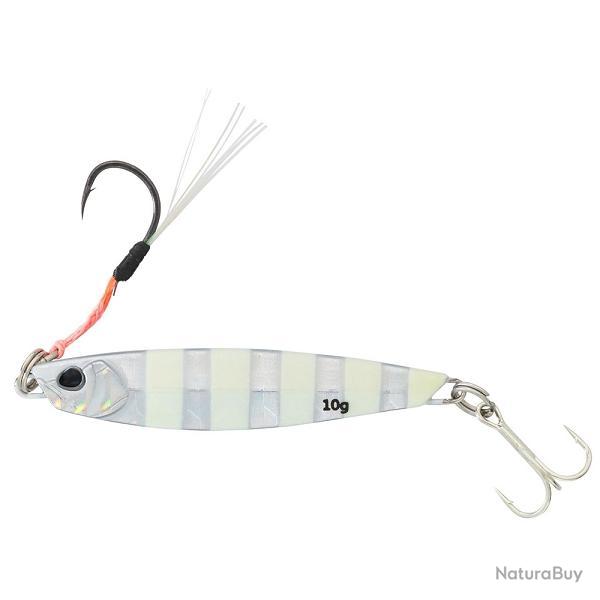 Leurre Samurai Jig 5.41CM-10GR, Zebra Glow