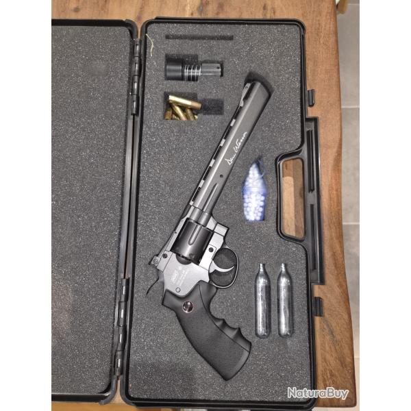Revolver Airsoft Dan Wesson 8" Gris