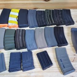 Lots de 20 chargeurs aeg m4 / ar15 / hk416...