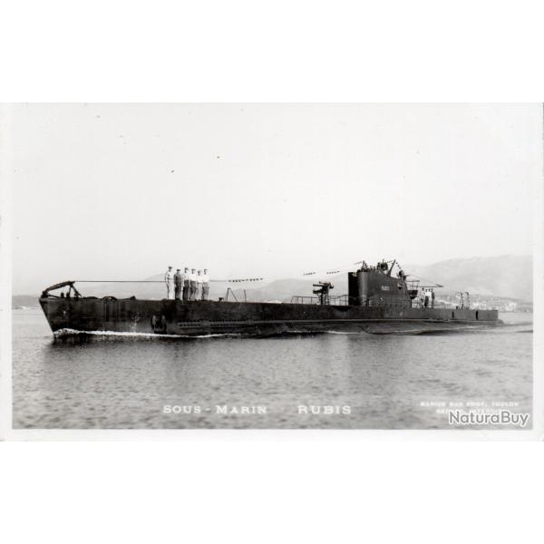 Carte postale ancienne - Sous-marin Rubis - N�8957