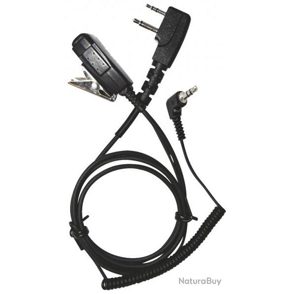 Cable micro pour casques MSA / Protac 3 pour G8/G7/G9