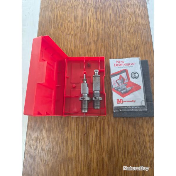 Jeu de 2 outils Hornady Custom Grade New Dimension - Calibre .348 Winchester - Series IV