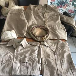Blouson,pantalon,chemises militaires ? Marine ?